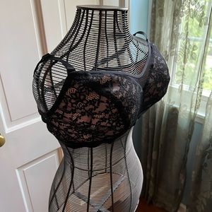 Torrid Curves Black Lace Bra